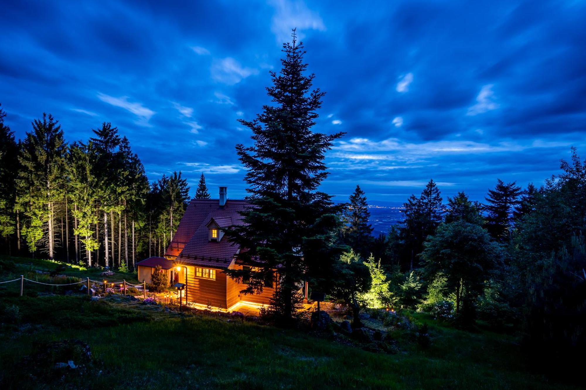 Sonnenhaeusle - Natur. Fernblick. Panorama-Sauna. Sasbachwalden Εξωτερικό φωτογραφία