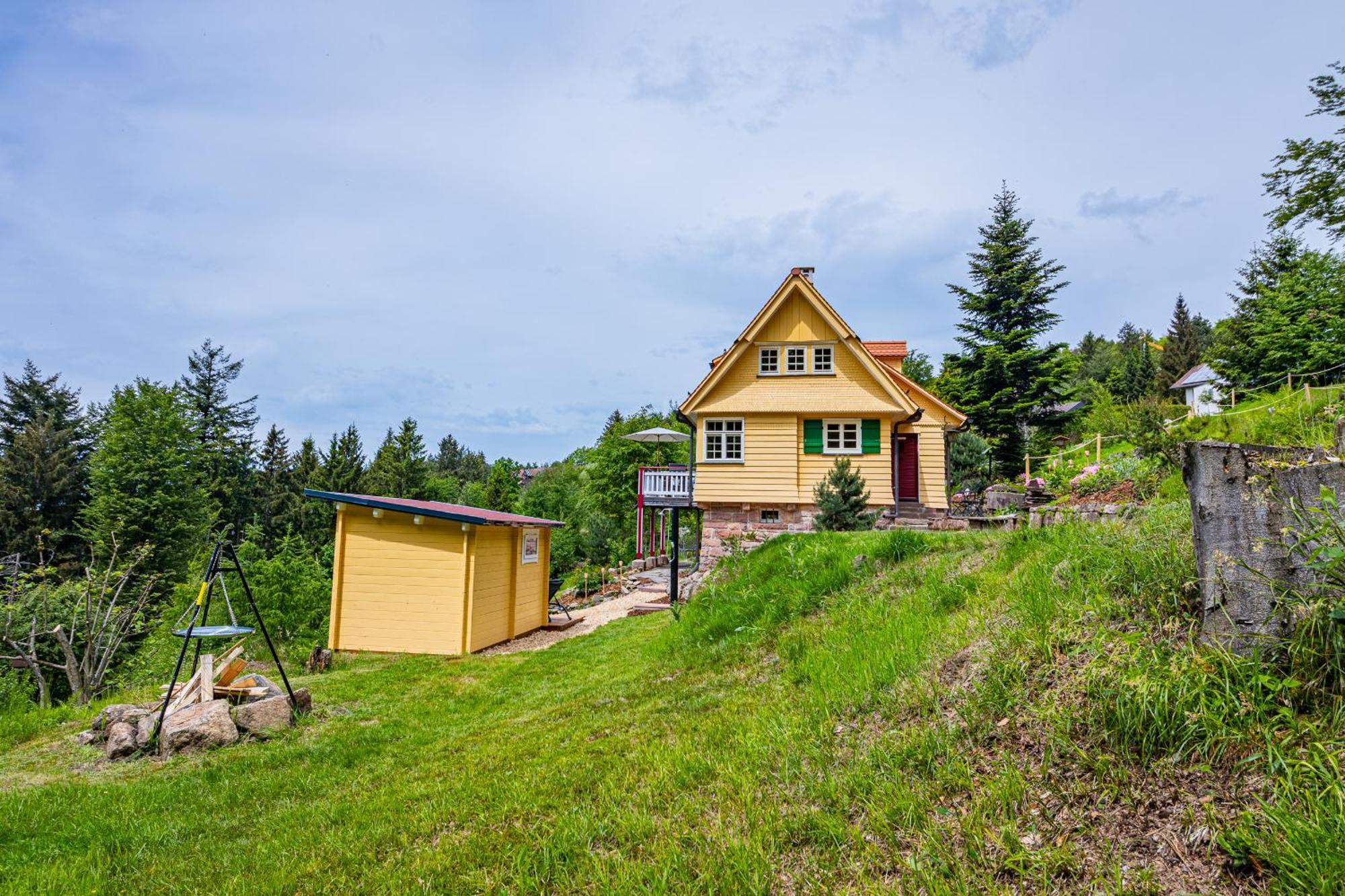 Sonnenhaeusle - Natur. Fernblick. Panorama-Sauna. Sasbachwalden Εξωτερικό φωτογραφία