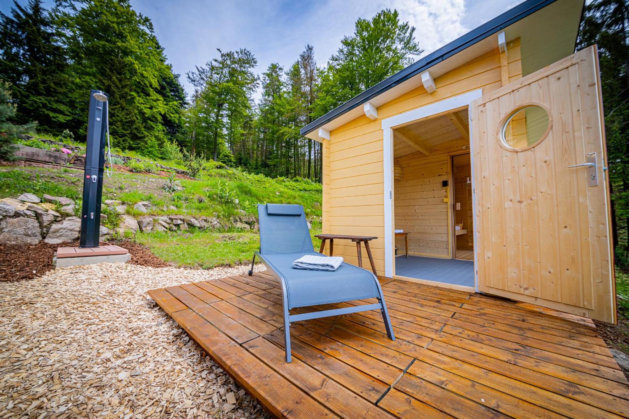 Sonnenhaeusle - Natur. Fernblick. Panorama-Sauna. Sasbachwalden Εξωτερικό φωτογραφία
