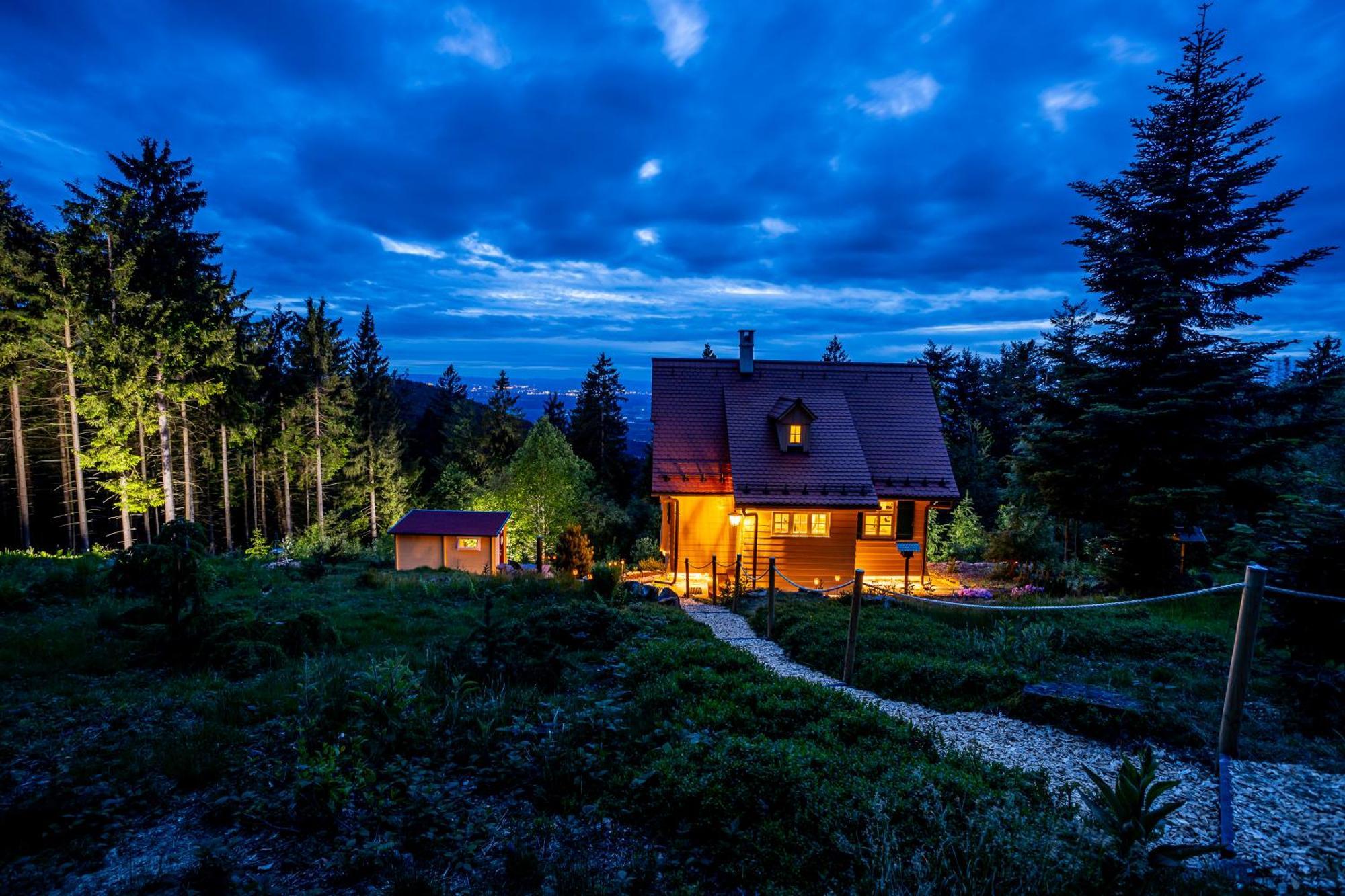Sonnenhaeusle - Natur. Fernblick. Panorama-Sauna. Sasbachwalden Εξωτερικό φωτογραφία